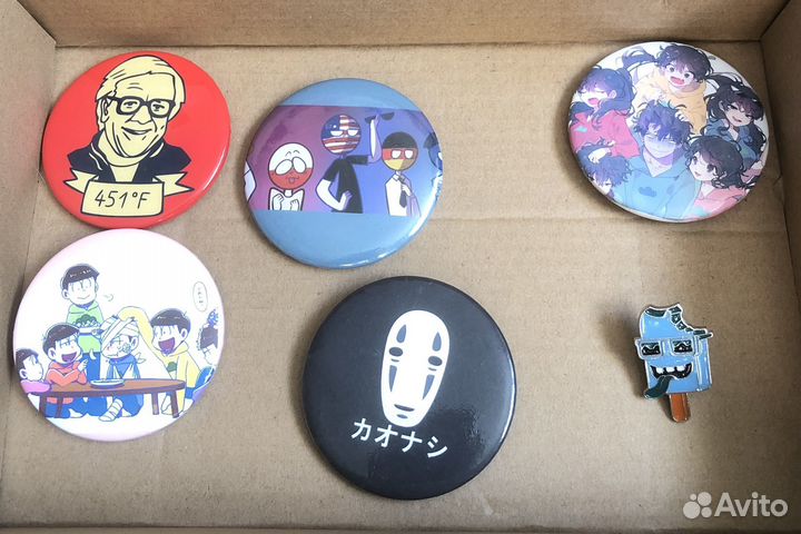 Аниме значки