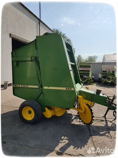Пресс-подборщик John Deere 550, 1995