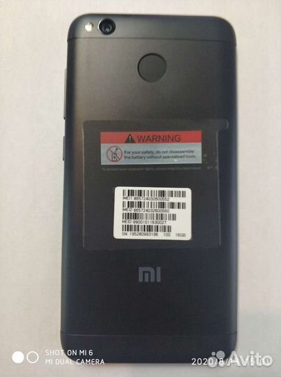 Телефон Xiaomi redmi 4x 2/16