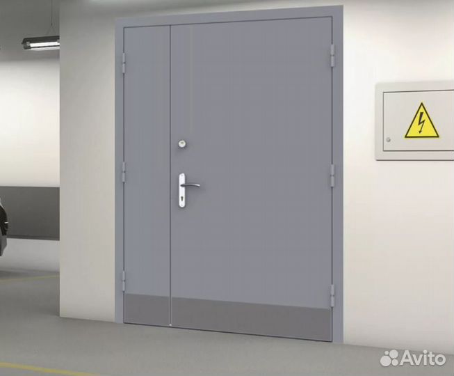 Дверь противопожарная эластичный уплотнитель