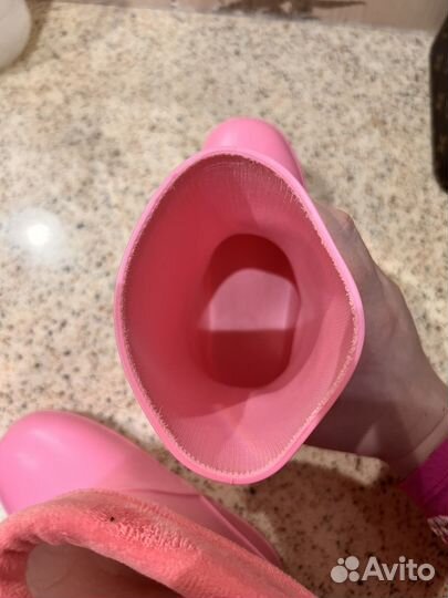 Резиновые сапоги для девочки