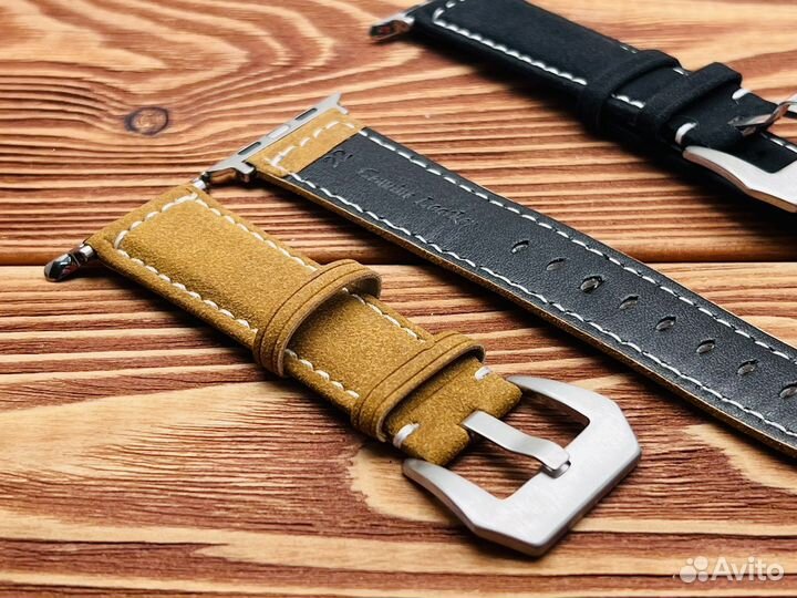 Ремешок apple watch нубук