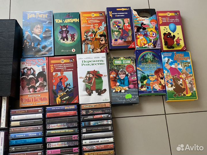 Аудио кассеты и видео фильмы