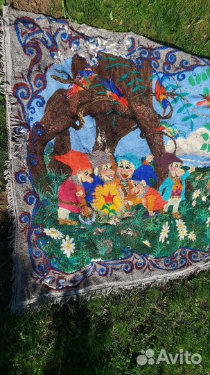 Ковёр на стену ручной работы