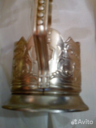 Подстаканник советский алюминиевый да