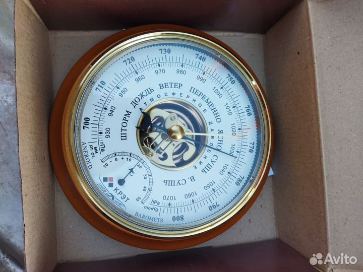 Барометр термометр крэт