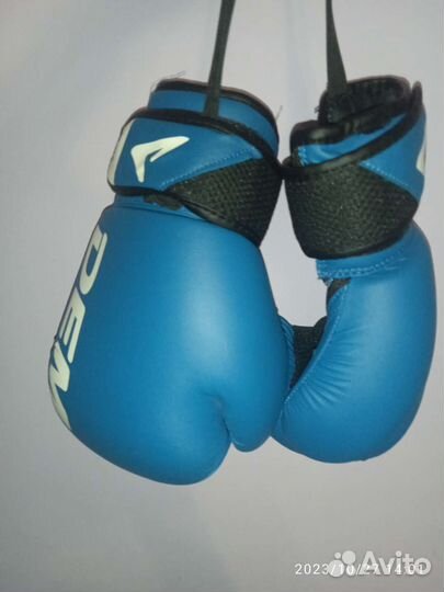 Боксёрские перчатки и шлем для бокса