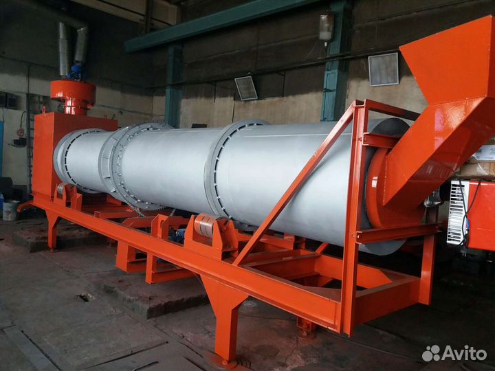 Сушильный барабан. Барабанная сушилка