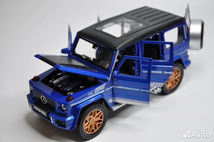 Модель автомобиля Mercedes Gelandewagen AMG металл