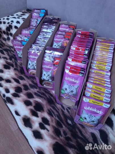 Влажный корм для кошек Whiskas