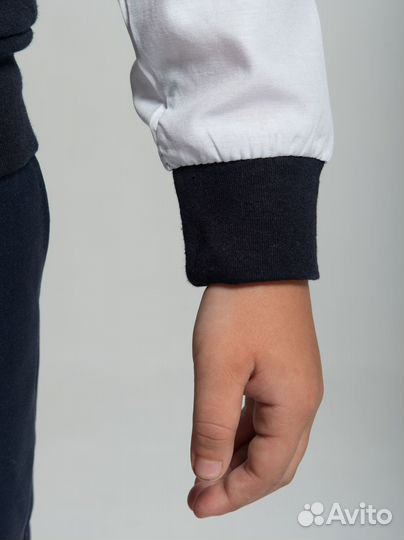 Рубашка школьная для мальчика белая