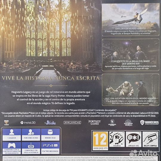 Hogwarts Legacy PS4 (Б/У)