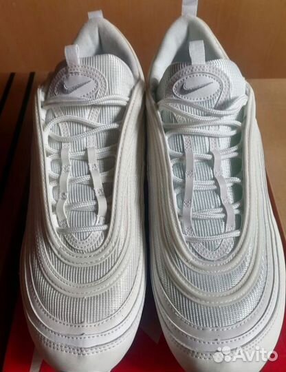 Кроссовки nike air max 97 белые