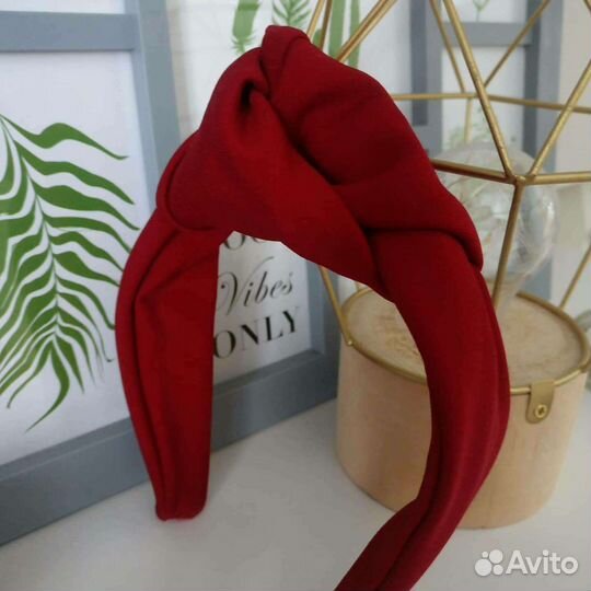 Ободок тканевый ручная работа