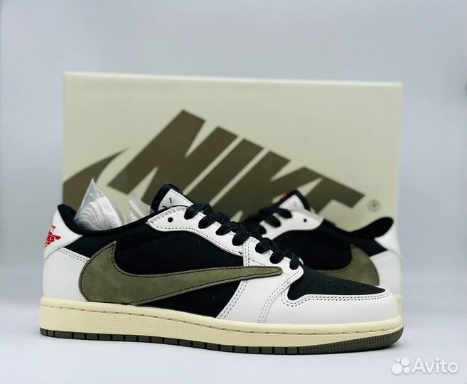 Air Jordan 1 Retro Low Travis Scott Olive