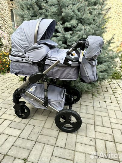 Коляска luxmom 555 3 в 1