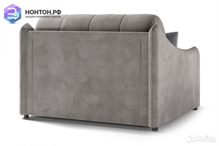 Диван аккордеон Эско серо-бежевый / серый