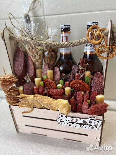 Мужские букеты съедобные