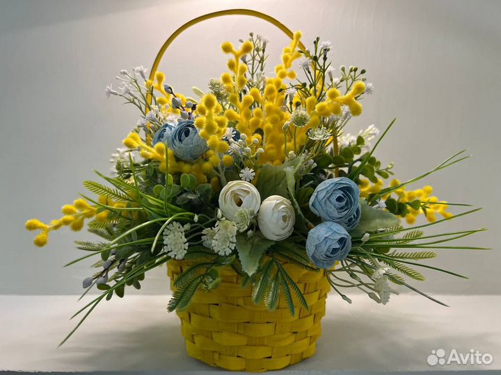 Букеты из мыла и цветов ручной работы