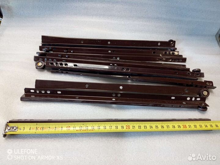 Направляющие для выдвижных ящиков