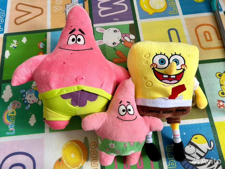 Спанч боб мягкие игрушки