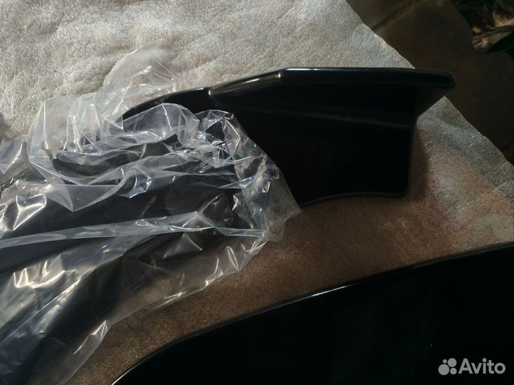 Сплиттер переднего бампера универсальный