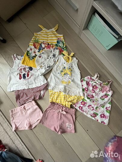 Вещи пакетом на девочку