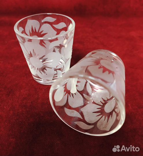 Рюмки стопки стаканы бокалы стекло СССР Ретро