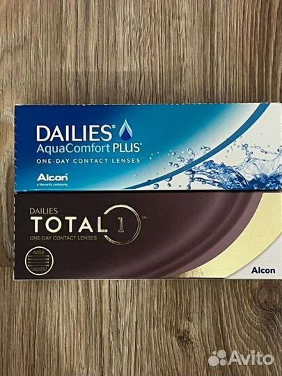 Линзы контактные однодневные