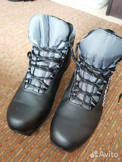 Лыжи беговые Fisher XC Ridge Crown 205см + ботинки