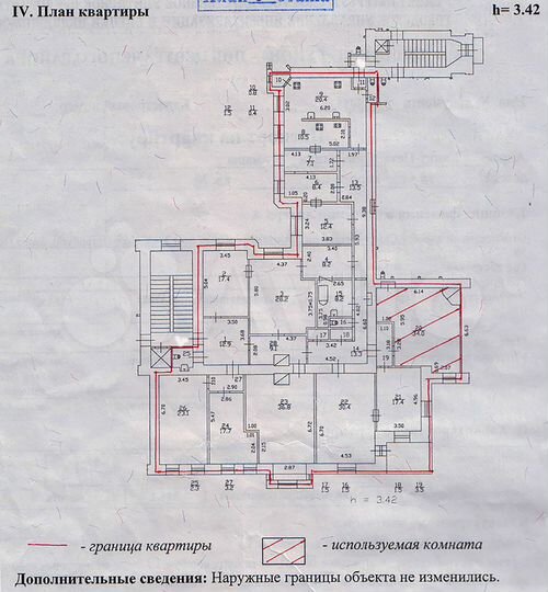 Комната 34 м² в 8-к., 5/7 эт.