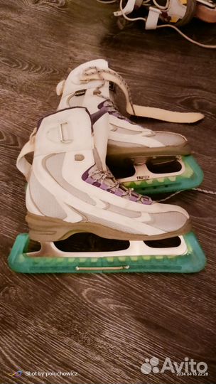 Коньки фигурные 38 размер женские