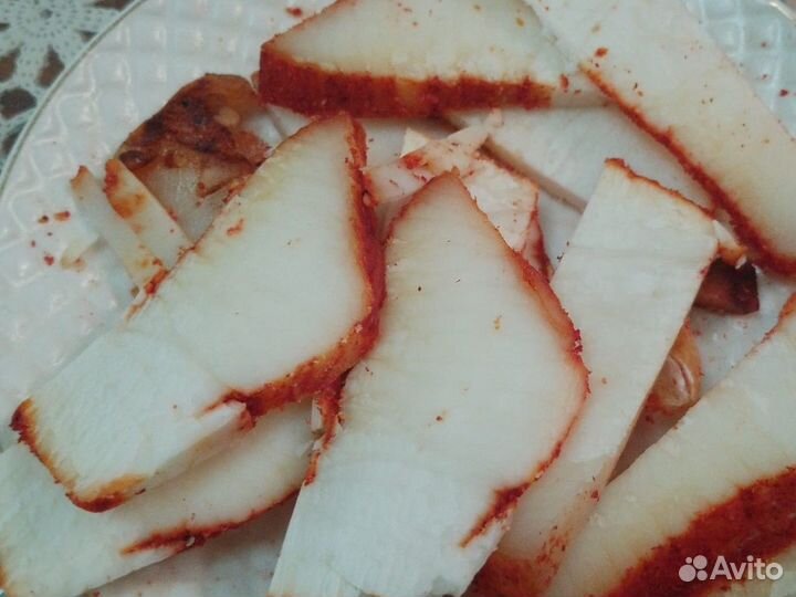 Бараньи курдюки сушёные копчёные халяль