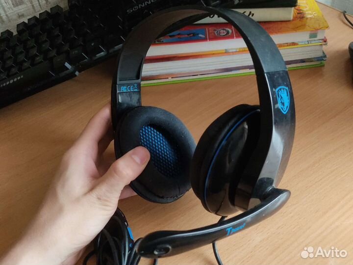 Наушники sades SA-701 TPower черные