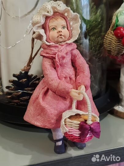 Игрушки интерьерные из ваты