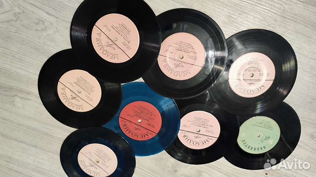 Пластинки Мелодия