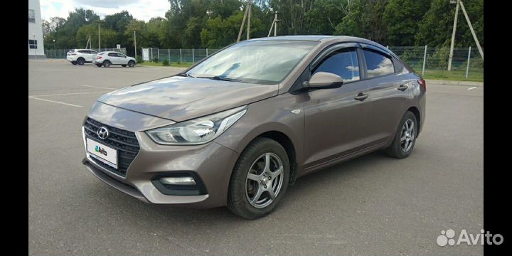 Hyundai Solaris 1.6 МТ, 2018, 60 000 км