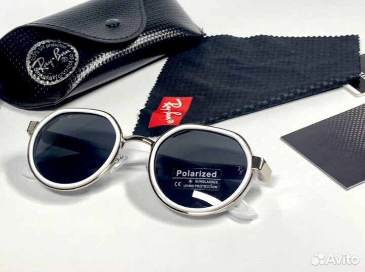 Очки Ray Ban Ferrari белые