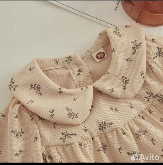 Платье боди для девочки