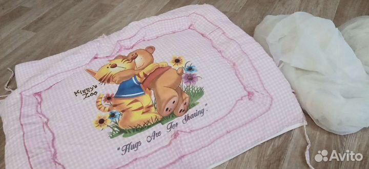 Бортики в детскую кроватку