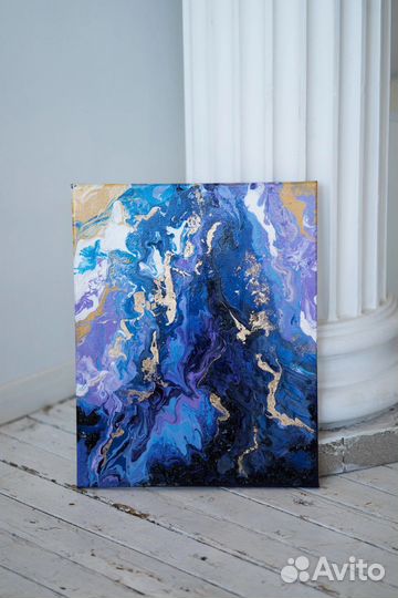 Картина,в технике Fluid Art