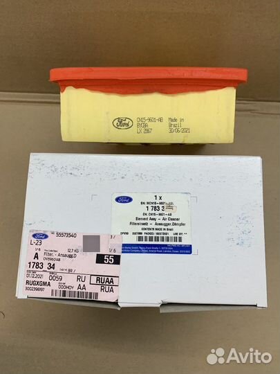 Воздушный фильтр Ford Ecosport