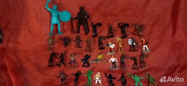 Солдатики СССР, Крестоносцы,Индейцы