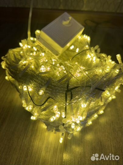 Гирлянда 100 м 800 лампочек новая