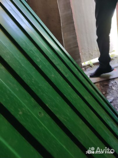 Металлопрофиль для забора бу