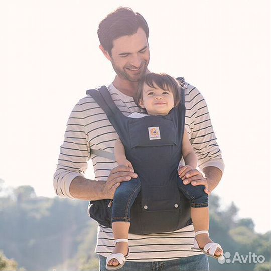 Хипсит / Переноска Эргорюкзак Ergobaby новый сини