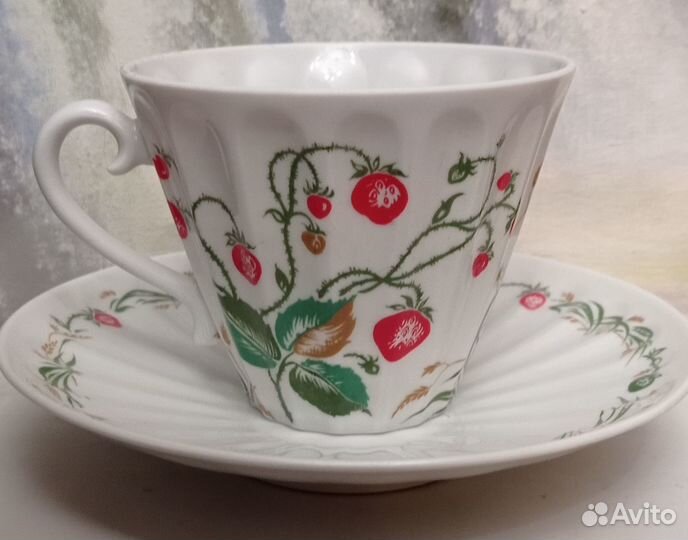 Чайная пара лфз ручной росписи