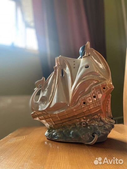 Корабль светильник из СССР