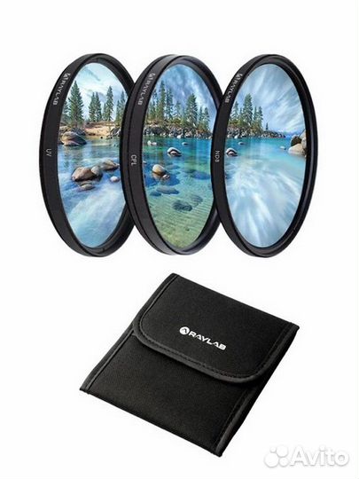 Набор светофильтров Raylab 77mm
