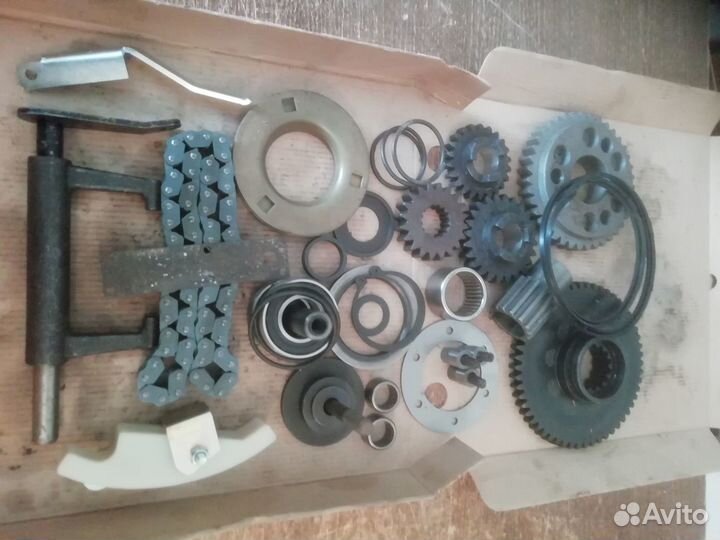 Кпп цепная в сборе на снегоходы Рысь